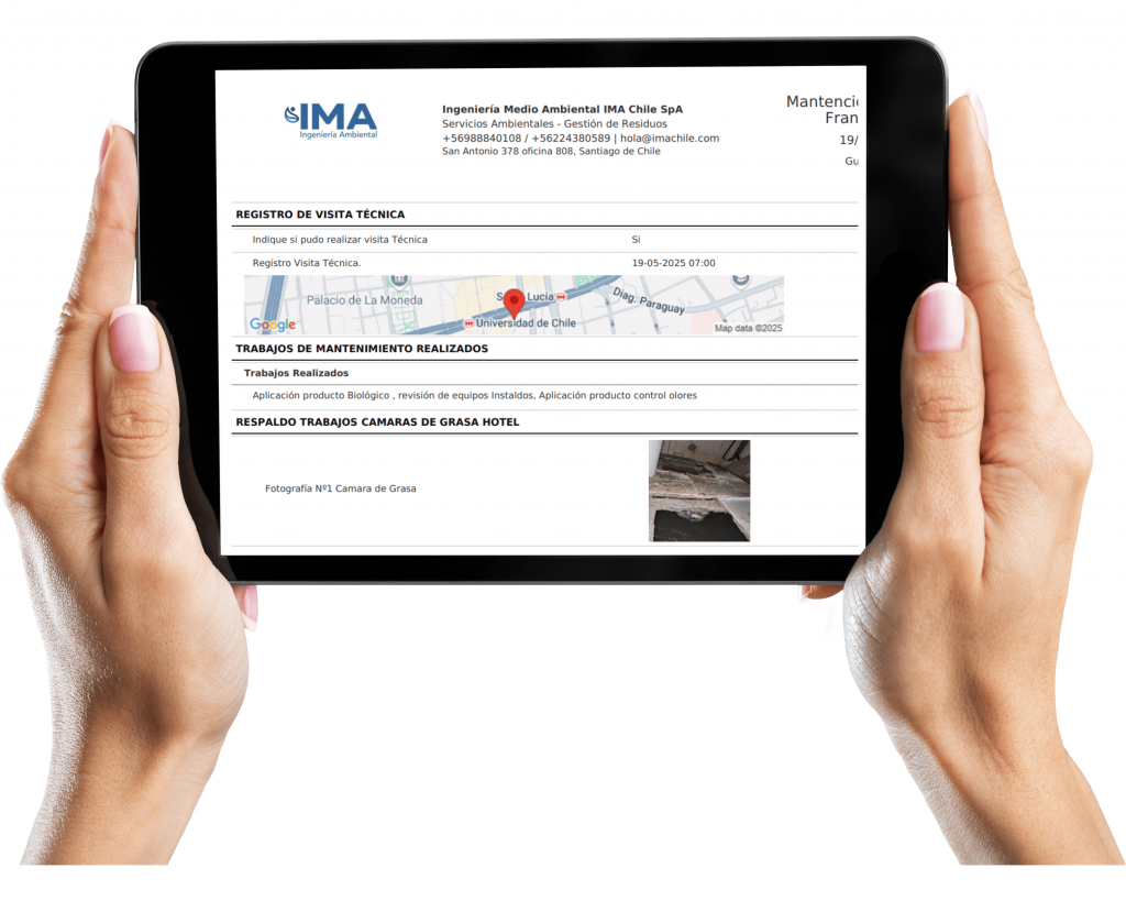 Biotecnolofia, bacterias trampas de grasa y fosas